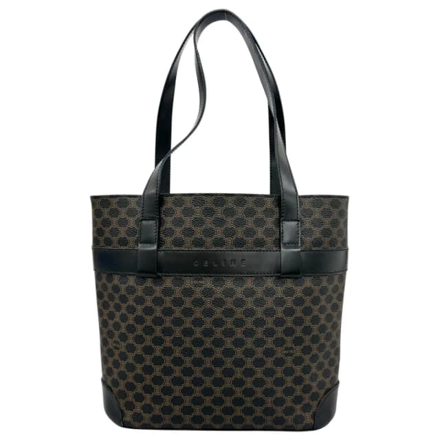 Celine Macadam Handbag Leather Black in Black Leather from The Reluxe, photo 1 of 1