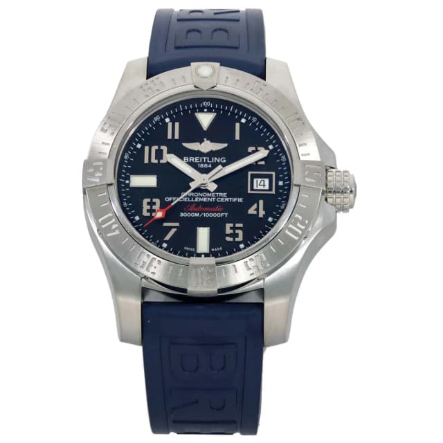 Breitling Avenger II Seawolf A17331 45mm Stainless Steel Watch from H&T, photo 1 of 1
