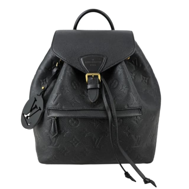 Louis Vuitton Montsouris NM PM Monogram Empreinte Backpack Black in Black Leather from Dallas Designer Handbags, photo 1 of 1