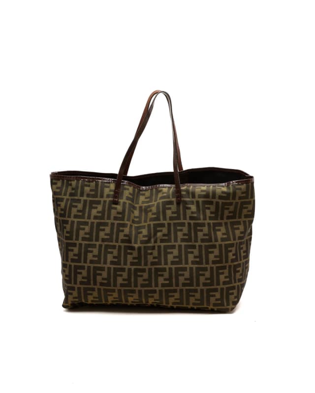 Fendi Zucca Roll Tote Bag in Canvas from A Retro Tale, photo 1 of 1