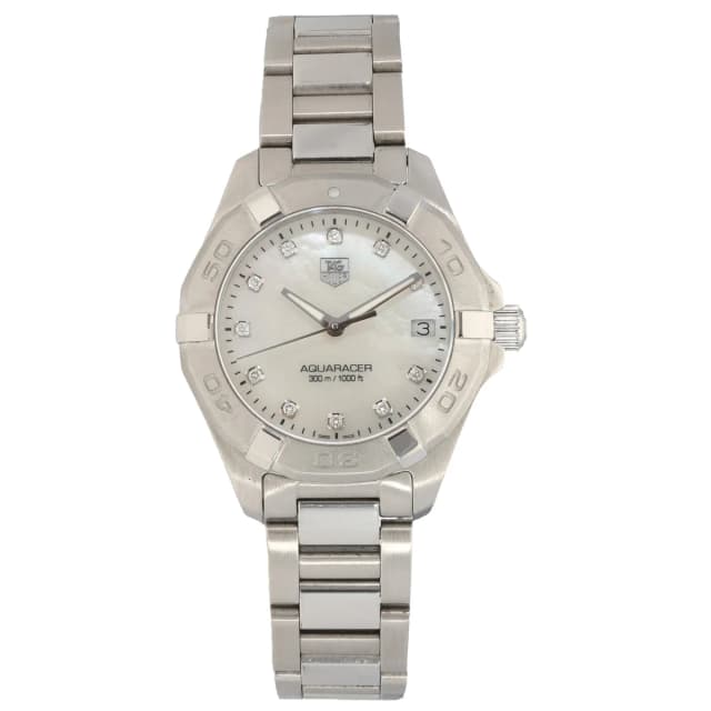 TAG Heuer Aquaracer WAY1313 32mm Stainless Steel Watch from H&T, photo 1 of 1