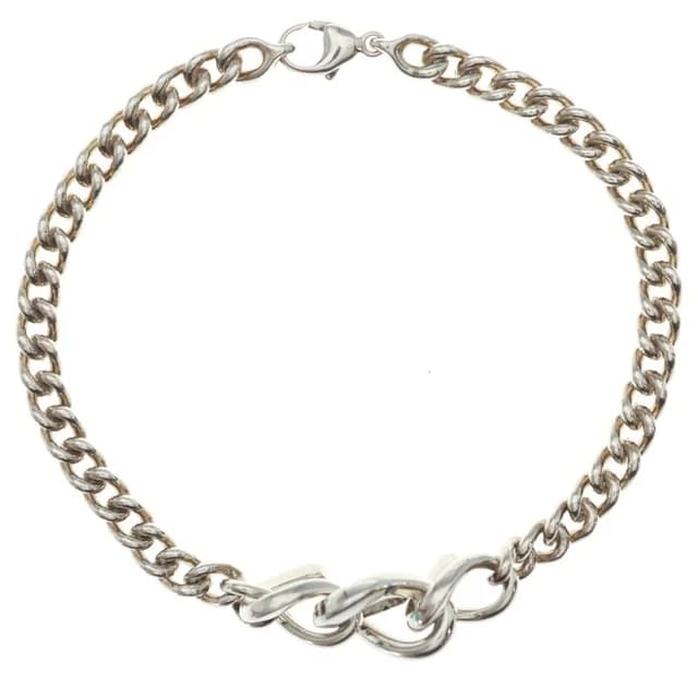 Tiffany & Co. Forge Link Bracelet Chain Silver in Silver from The Reluxe, photo 1 of 1