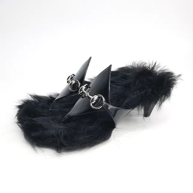 Gucci Horsebit fur slippers from GUGUS, photo 1 of 1