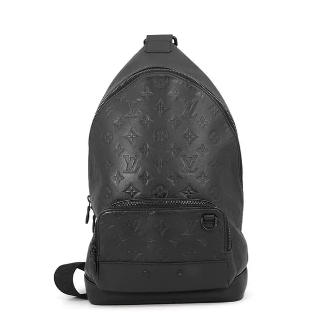Louis Vuitton Belt Bag Monogram Shadow Leather Black in Black Leather from The Reluxe, photo 1 of 1