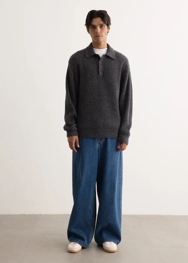 Incu Collection Fisher Jeans in MID WASH, image 1 of 1 from Incu