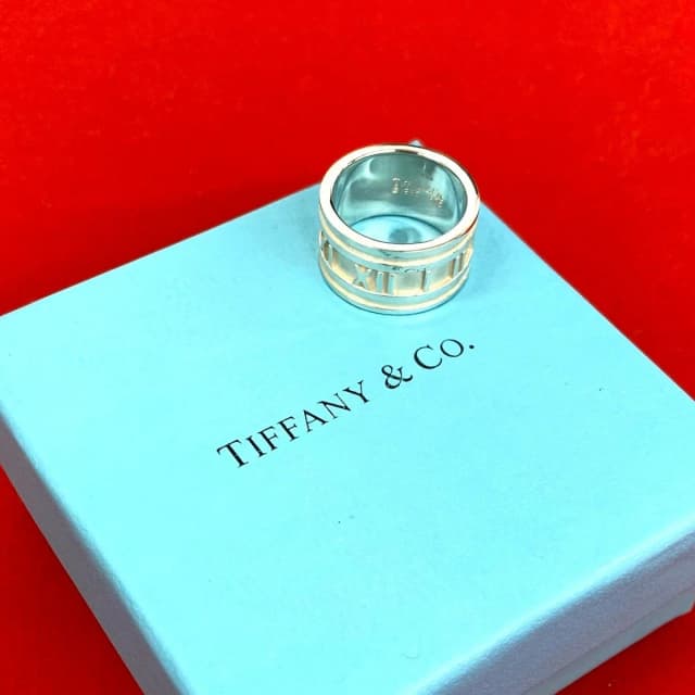 Tiffany & Co. Atlas Wide Ring 925 Sterling Silver in Silver from The Reluxe, photo 1 of 1