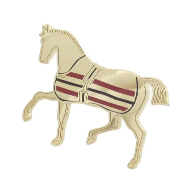 Hermès Cheval a la Couvertures Scarf Ring from The Reluxe, photo 1 of 1