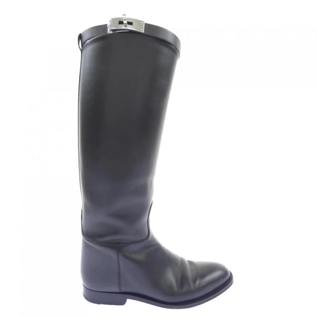 Hermès Jumping Kelly Buckle Long Boots in Box leather from The Reluxe, photo 1 of 1