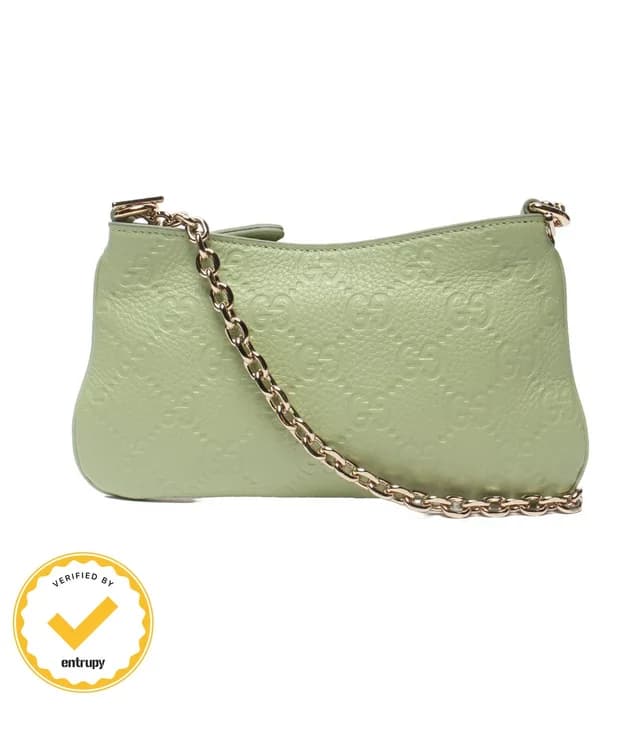 Gucci Chain Shoulder Bag Crossbody Guccissima from The Reluxe, photo 1 of 1