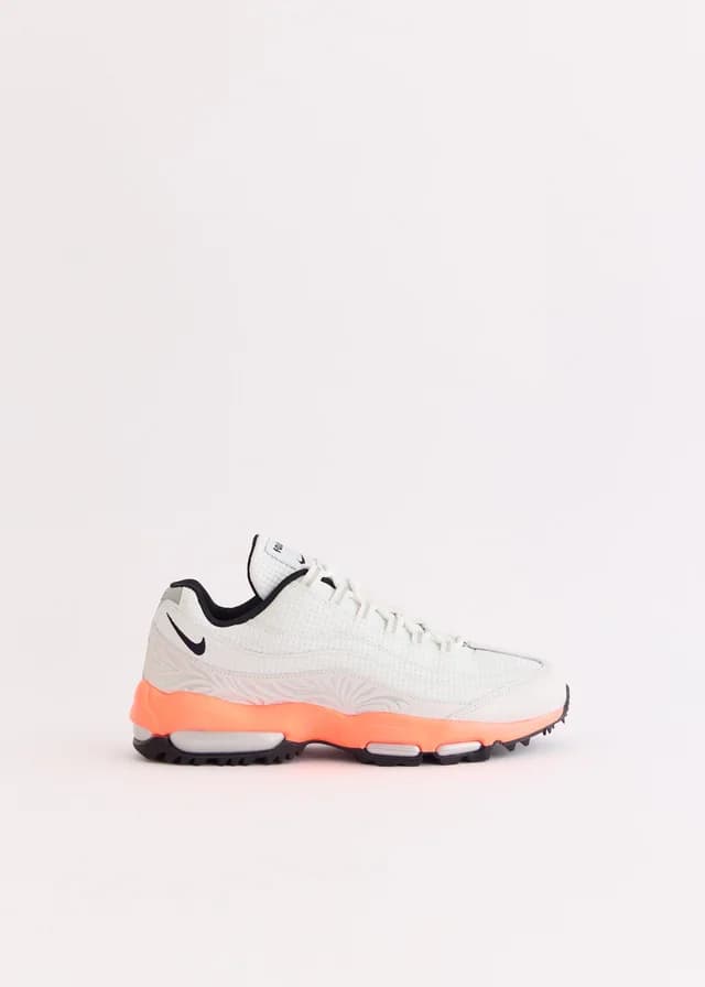Nike Air Max 95 'Off White Hot Lava' Sneakers in OFF WHITE/BLACK-HOT LAVA-METAL, image 1 of 1 from Incu