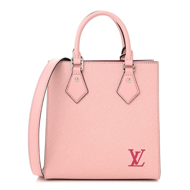Louis Vuitton Sac Plat Epi Leather Bag - Rose in Pink Leather from H&T, photo 1 of 1