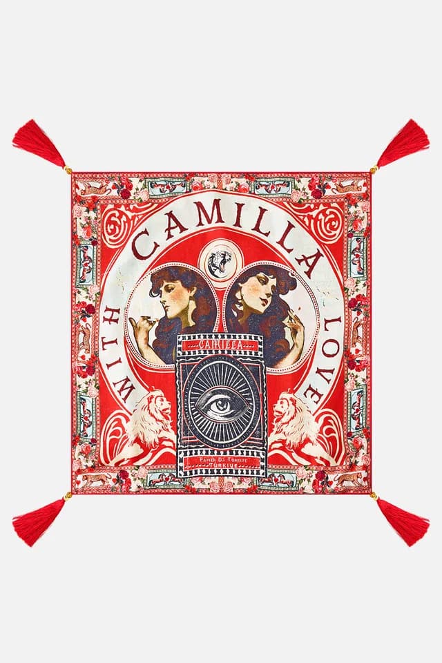 Camilla eBoutique LARGE SQUARE CUSHION HIGH CLASS HOOKAH, image 1 of 1 from CAMILLA