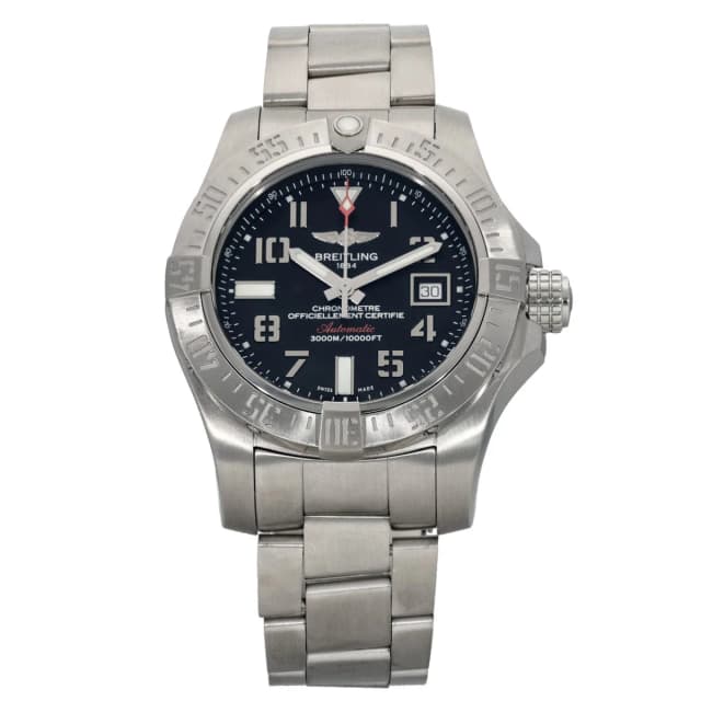Breitling Avenger II Seawolf A17331 45mm Stainless Steel Watch from H&T, photo 1 of 1