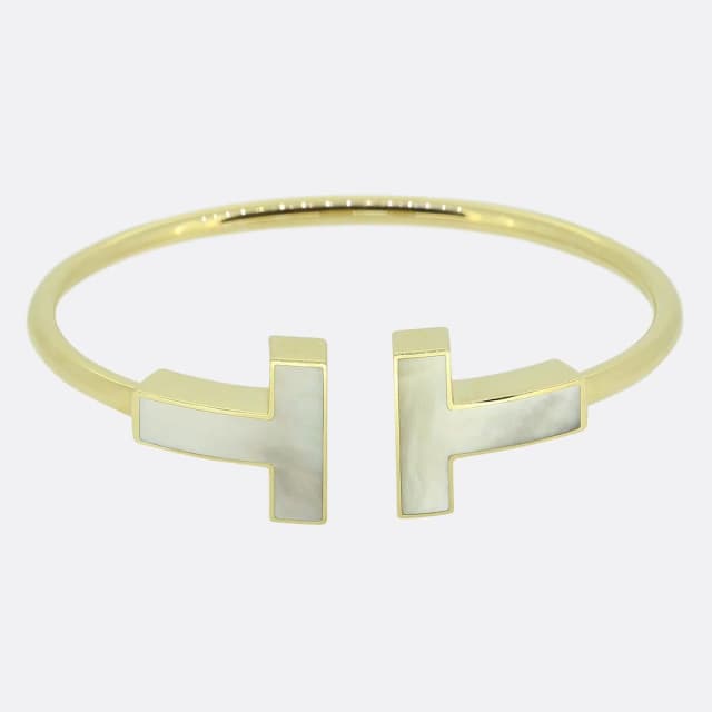 Tiffany & Co. T Wide Wire Bangle from The Vintage Jeweller, photo 1 of 1