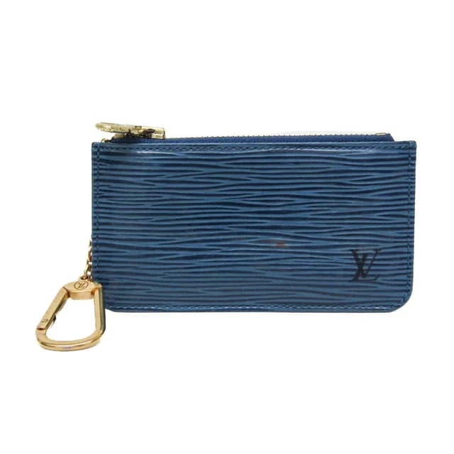 Louis Vuitton Epi Key Pouch M63805 Women,Men Epi Leather Coin Purse/coin Case Toledo Blue in Toledo blue Epi leather from Elady, photo 1 of 1