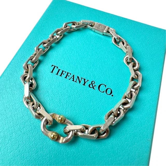 Tiffany & Co. Makers Narrow Chain Bracelet 925 from The Reluxe, photo 1 of 1