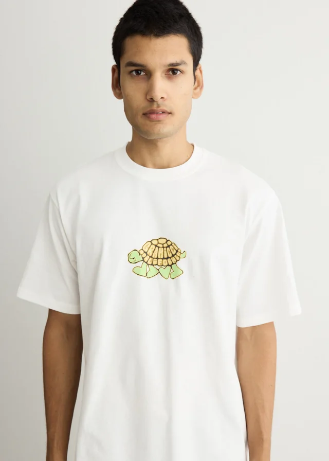 Gramicci Turtle T-Shirt in WHITE, image 1 of 1 from Incu
