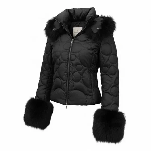 Moncler Down Jacket in Black from The Reluxe, photo 1 of 1