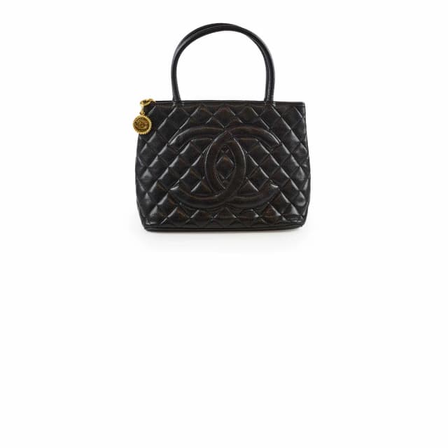 Chanel Medallion Tote Black Caviar GHW in Black Caviar leather from The Purse Affair, photo 1 of 1