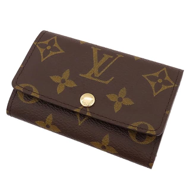 Louis Vuitton Multicles 6 Brown Gold Monogram Canvas Key Case Key Holder in Brown Coated canvas from The Reluxe, photo 1 of 1