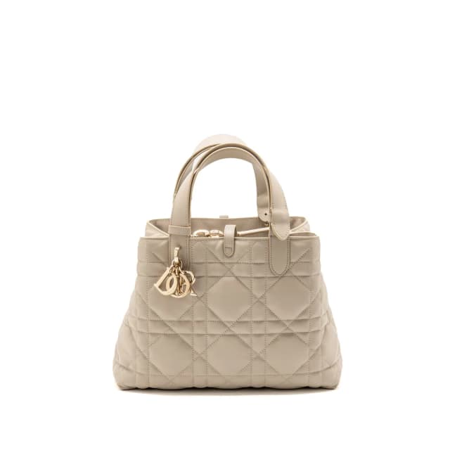 Medium Dior Toujours Bag calfskin rope beige LGHW in Beige Calfskin from EMIER, photo 1 of 1