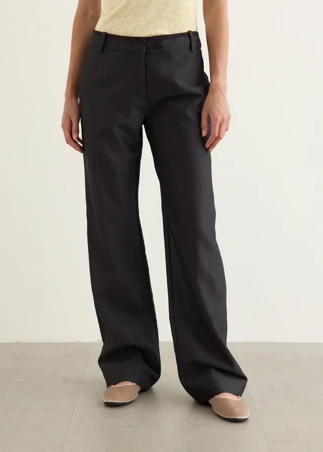 Paloma Wool Vira Pants in Black, image 1 of 1 from Incu