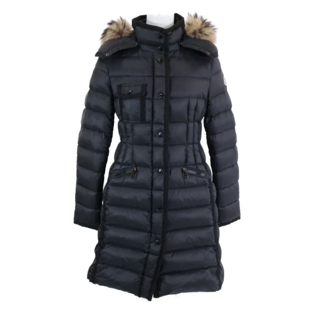 Moncler Hermifur Down Coat in Nylon from The Reluxe, photo 1 of 1