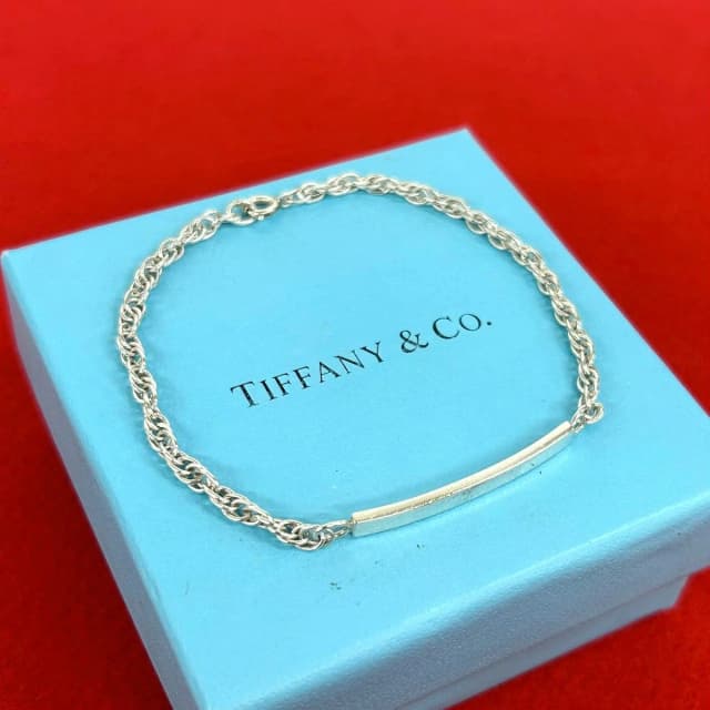 Tiffany & Co. Vintage ID Bracelet 925 Sterling Silver in Silver from The Reluxe, photo 1 of 1