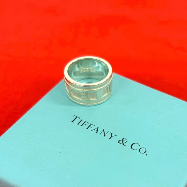 Tiffany & Co. Vintage Atlas Wide Ring 925 Sterling Silver in Silver from The Reluxe, photo 1 of 1