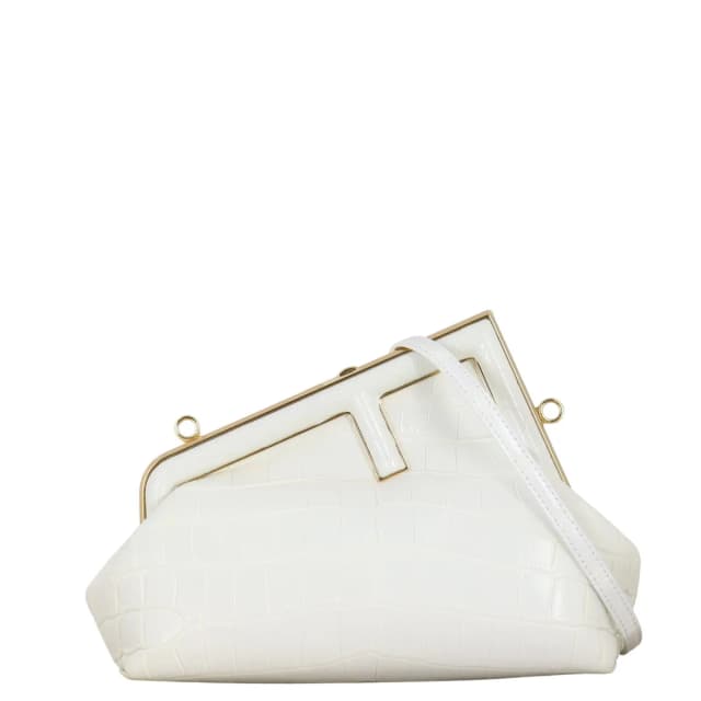 Fendi First Small Clutch in Crocodile from Luxe.It.Fwd, photo 1 of 1