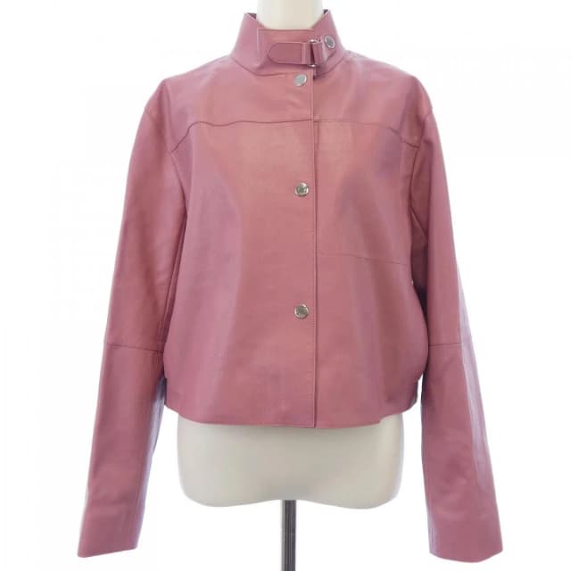 Hermès City Cartouche Clou de Selle Leather Jacket in Leather from The Reluxe, photo 1 of 1