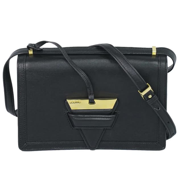 Loewe Barcelona Shoulder Bag Pochette Leather Black in Black Leather from The Reluxe, photo 1 of 1
