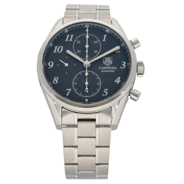 TAG Heuer Carrera CAS2110 41mm Stainless Steel Watch from H&T, photo 1 of 1
