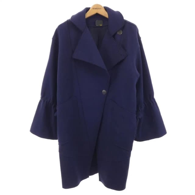 Fendi Zke Coat Navy in Navy from The Reluxe, photo 1 of 1