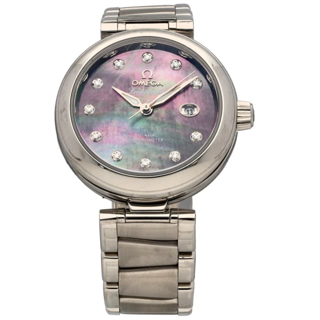 Omega De Ville Ladymatic 425.30.34.20.57.004 34mm Stainless Steel Watch from H&T, photo 1 of 1