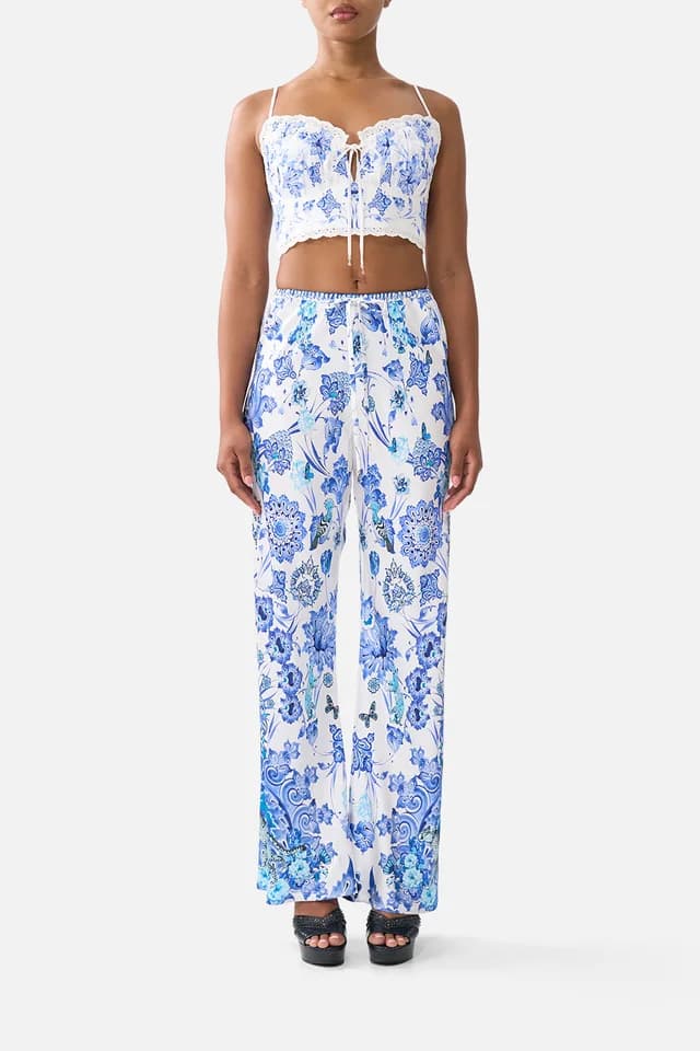 Camilla eBoutique BIAS CUT DRAWSTRING PANT ALL ABOUT THAT LACE, image 1 of 1 from CAMILLA