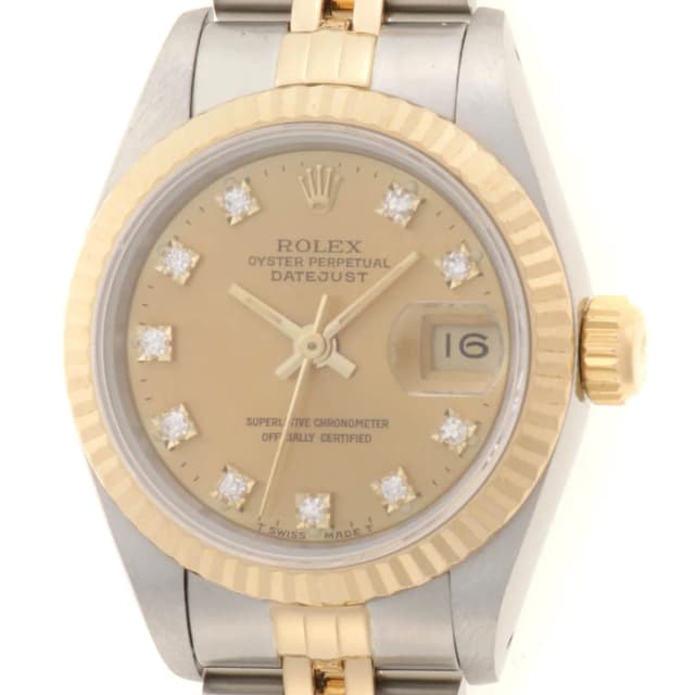 Rolex Datejust Watch 18k Yellow Gold 18k Automatic in Yellow Leather from The Reluxe, photo 1 of 1