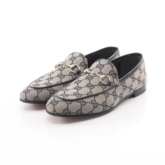 Gucci Loafers Horsebit GG Canvas Leather in Canvas from The Reluxe, photo 1 of 1