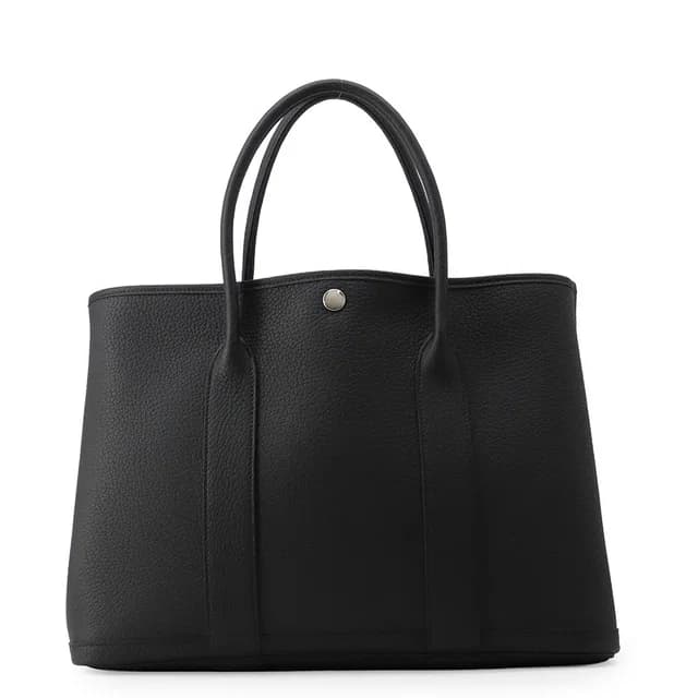 Hermès Tote Bag Garden Party PM Black Silver Negonda in Black from The Reluxe, photo 1 of 1