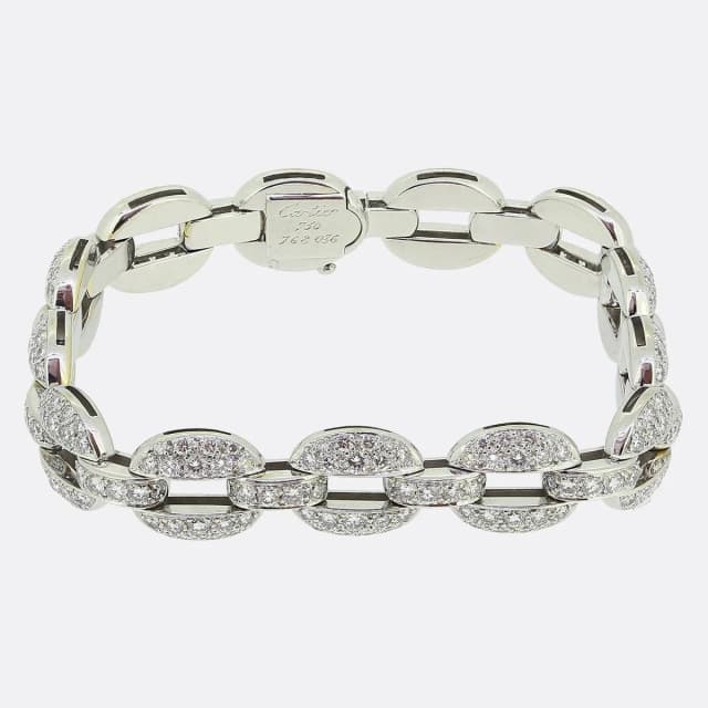 Cartier Himalia Diamond Bracelet from The Vintage Jeweller, photo 1 of 1