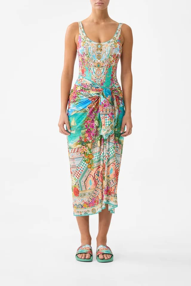 Camilla eBoutique MULTI WEAR LONG SARONG MEET ME IN MALLORCA, image 1 of 1 from CAMILLA