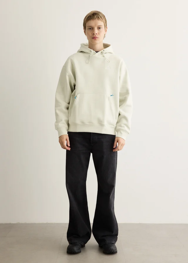 Nike ACG 'Tuff Fleece' Hoodie in SEA GLASS/BLACK SPRUCE/SUMMIT, image 1 of 1 from Incu