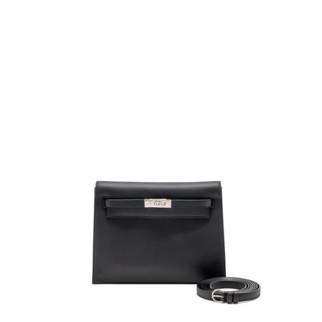 Hermès Kelly Danse Swift Black SHW Stamp K in Black Swift leather from EMIER, photo 1 of 1