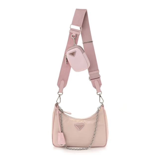 Prada Re-Edition 2005 Shoulder Re-Nylon Bag - Alabastro in Nylon from H&T, photo 1 of 1
