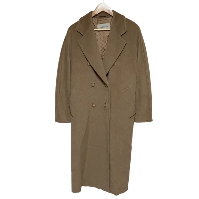 Max Mara Madame Icon Coat 40 Camel Beige in Brown from The Reluxe, photo 1 of 1
