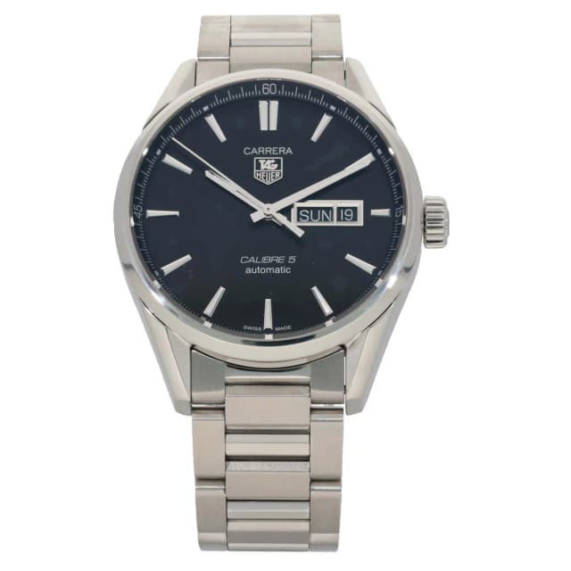 TAG Heuer Carrera WAR201A-1 41mm Stainless Steel Watch from H&T, photo 1 of 1