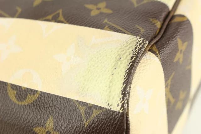 Louis Vuitton Limited Rare Stripe Monogram Rayures Neverfull MM Tote in Coated canvas from Bagriculture, photo 1 of 1