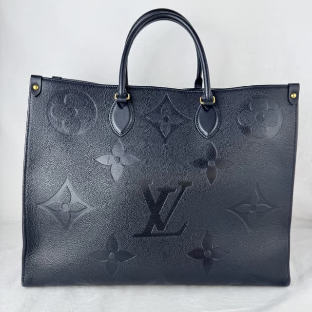 Louis Vuitton Empreinte Monogram OnTheGo GM Bag in alcantara, Empreinte leather, Metal from Reowned, photo 1 of 1