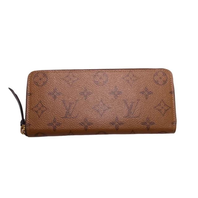 Louis Vuitton Portefeuille Clemence Monogram Reverse Zip Around Wallet in Clemence leather from The Reluxe, photo 1 of 1