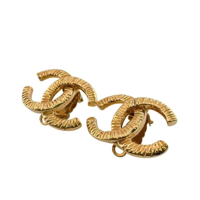 Chanel 93P CC Logo Earrings from The Reluxe, photo 1 of 1